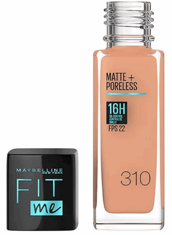 BASE FIT ME MATTE+PORE FDN SUND BEIGE 310 30 ML