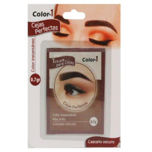 TINTE CEJAS COLOR 1 CASTANO OSCURO X 0.7 GR - Imagen 5