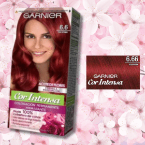 TINTE GARNIER COR INTENSA N°6.6 ROJO INTENSO - Imagen 3