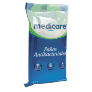 TOALLITAS ANTIBACTERIALES X 10 UD X 3 PQ (48U) - Imagen 3